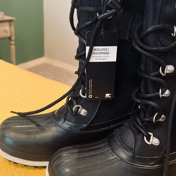 Women's boots in black in size 7.5 waterproof - Picture 2 of 10